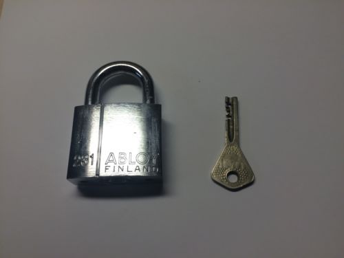 Abloy Padlock 231 -- Antique Price Guide Details Page
