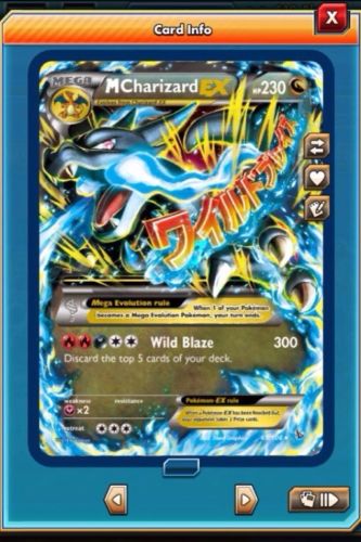 Pokemon Tcg Online Card Mega Charizard X Ex Read