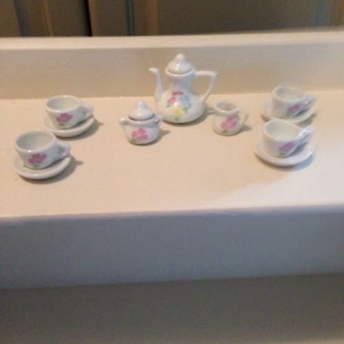 vintage barbie tea set