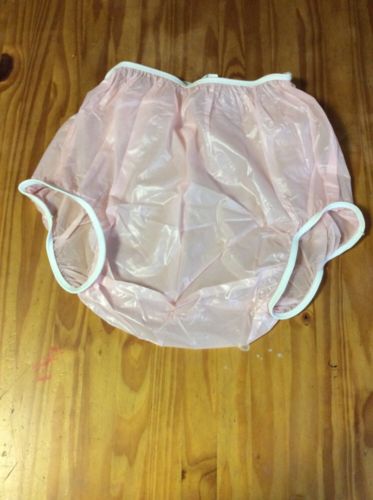 Vintage Vinyl Plastic pants, Safe Comfort Brand, L 56 in. waist, Adult ...