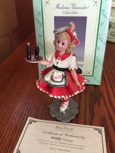 madame alexander coca cola doll