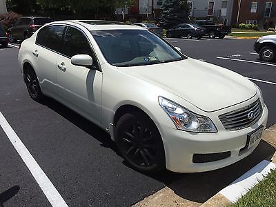 Infiniti : G35 G35X White 2008 Infiniti G35x -- Antique Price Guide