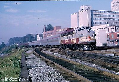 35mm Dupe Slide Canadian Pacific Ry FP7 Locomotive #4079 Montréal ...