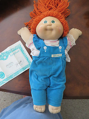 redhead cabbage patch doll
