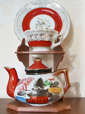 occupied japan miniature tea cup and saucer