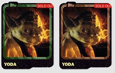 yoda topps card