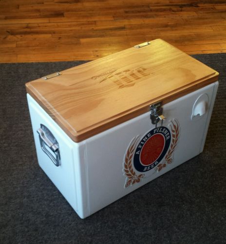 miller lite retro cooler