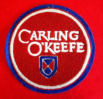 Carling okeefe beer driver jacket crest patch unused Carling okeefe beer driver jacket crest patch unused