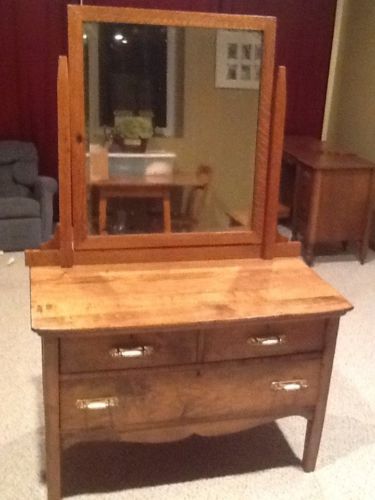 Small Antique Dresser With Mirror Solid Wood Antique Price