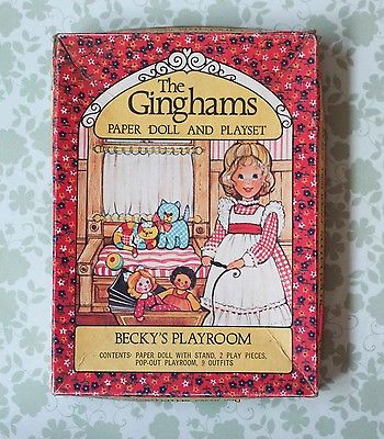 the ginghams paper dolls