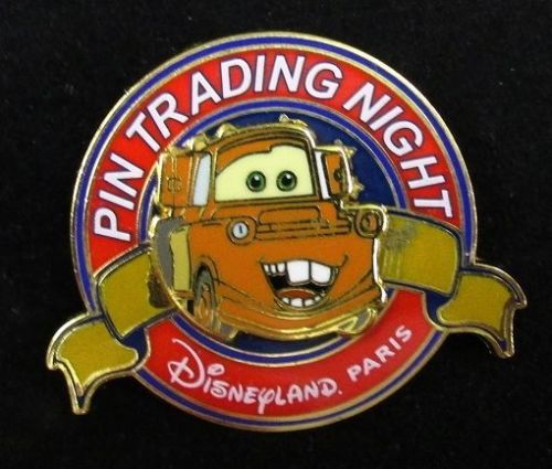 Disney DLP DLRP Trading Event Night Pixar CARS Tow Mater Pin disney-dlp-dlrp-trading-event-night-pixar-cars-tow-mater-pin