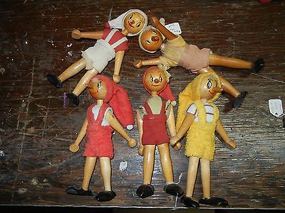 antique wooden pinocchio doll