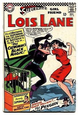 SUPERMANS GIRLFRIEND LOIS LANE #70-comic book First Sil pic