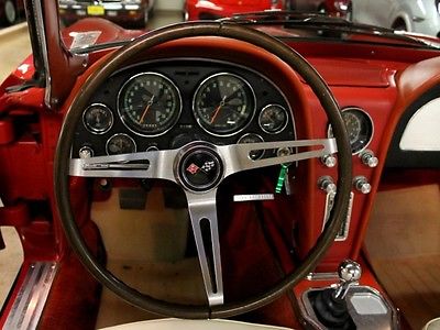 Chevrolet Corvette Red Car With Red And White Leather