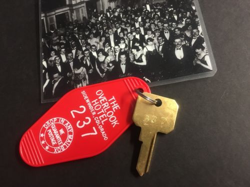 The Shining Overlook Hotel Room 237 Keychain Fob Key Blank
