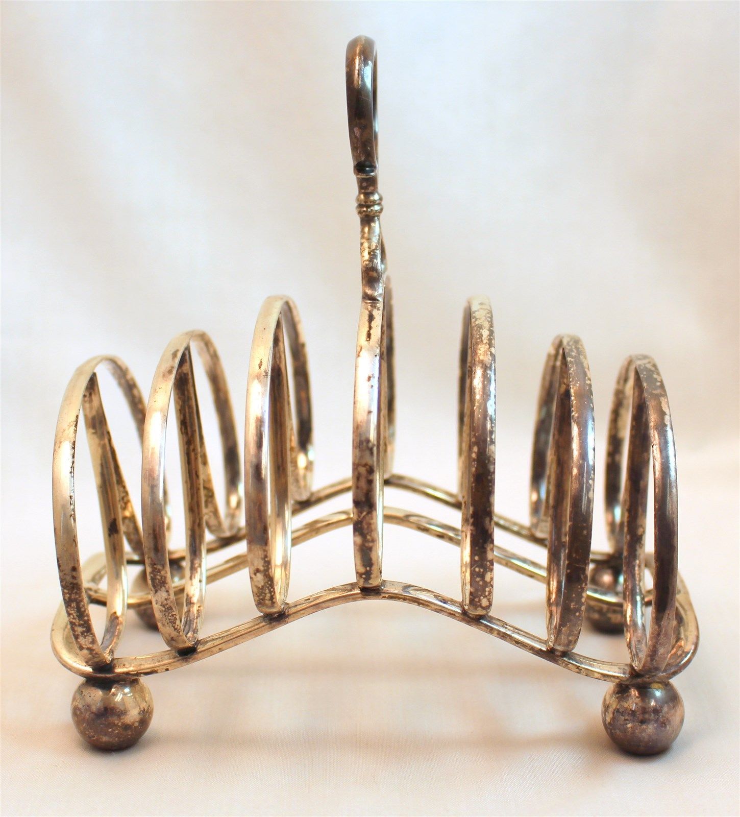 William Hutton Sons Sheffield Antique Toast Holder Silver Plate William Hutton Sons Sheffield Antique Toast Holder Silver Plate
