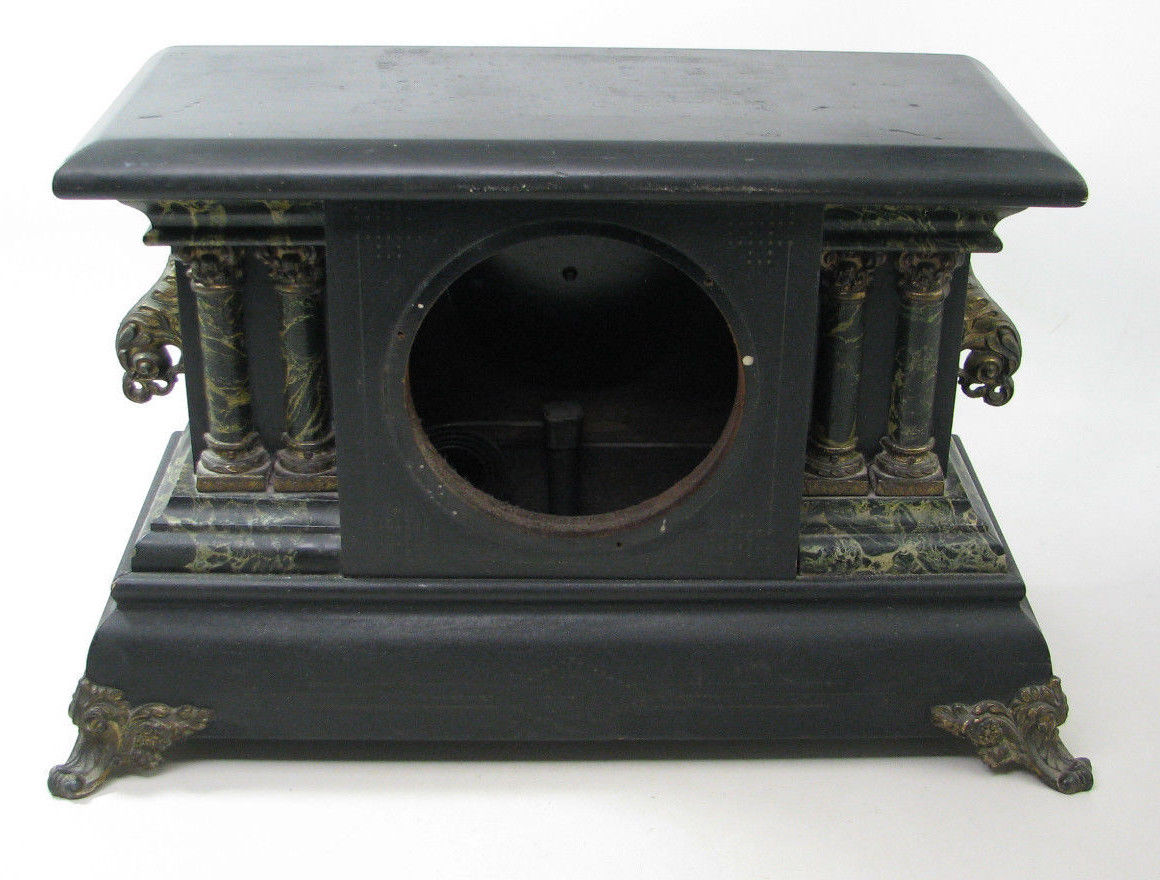 ANTIQUE MANTEL CLOCK CASE PARTS REPAIR Antique Price Guide Details Page
