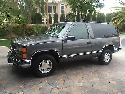 Chevrolet Tahoe Lt Sport Utility 2 Door 1999 Chevrolet Tahoe 2