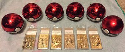 Set Of 6 Pokemon 23k Gold Plated Trading Cards Promo Antique Price Guide Details Page Set Of 6 Pokemon 23k Gold Plated Trading Cards Promo Antique Price Guide Details Page