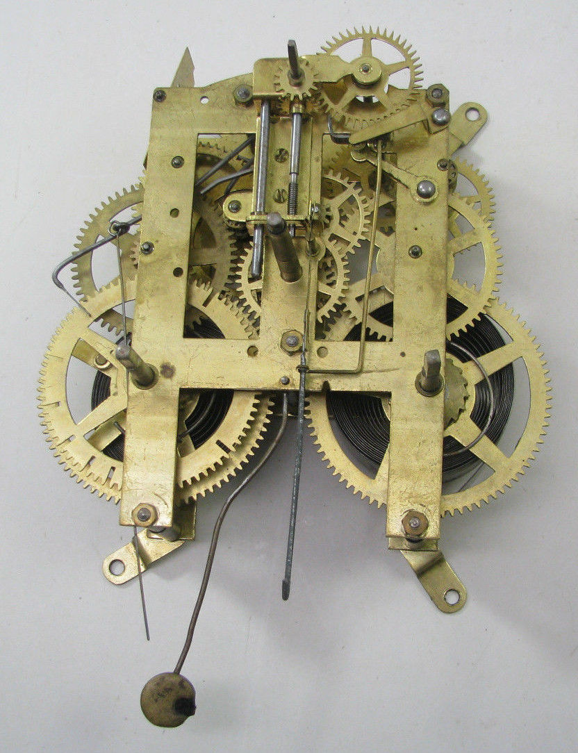 ANTIQUE MANTEL CLOCK MOVEMENT PARTS REPAIR Antique Price Guide
