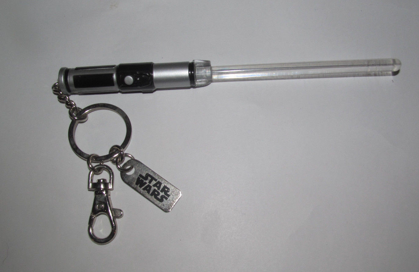 star wars lightsaber keychain disney