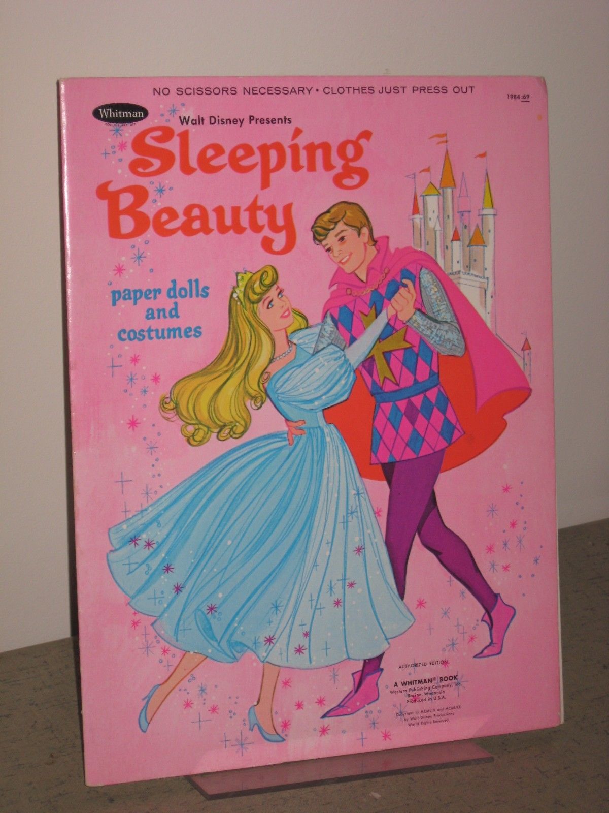 sleeping beauty paper dolls
