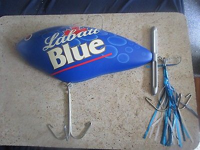 Labatt Blue Large Fishing Lures Decor Antique Price Guide