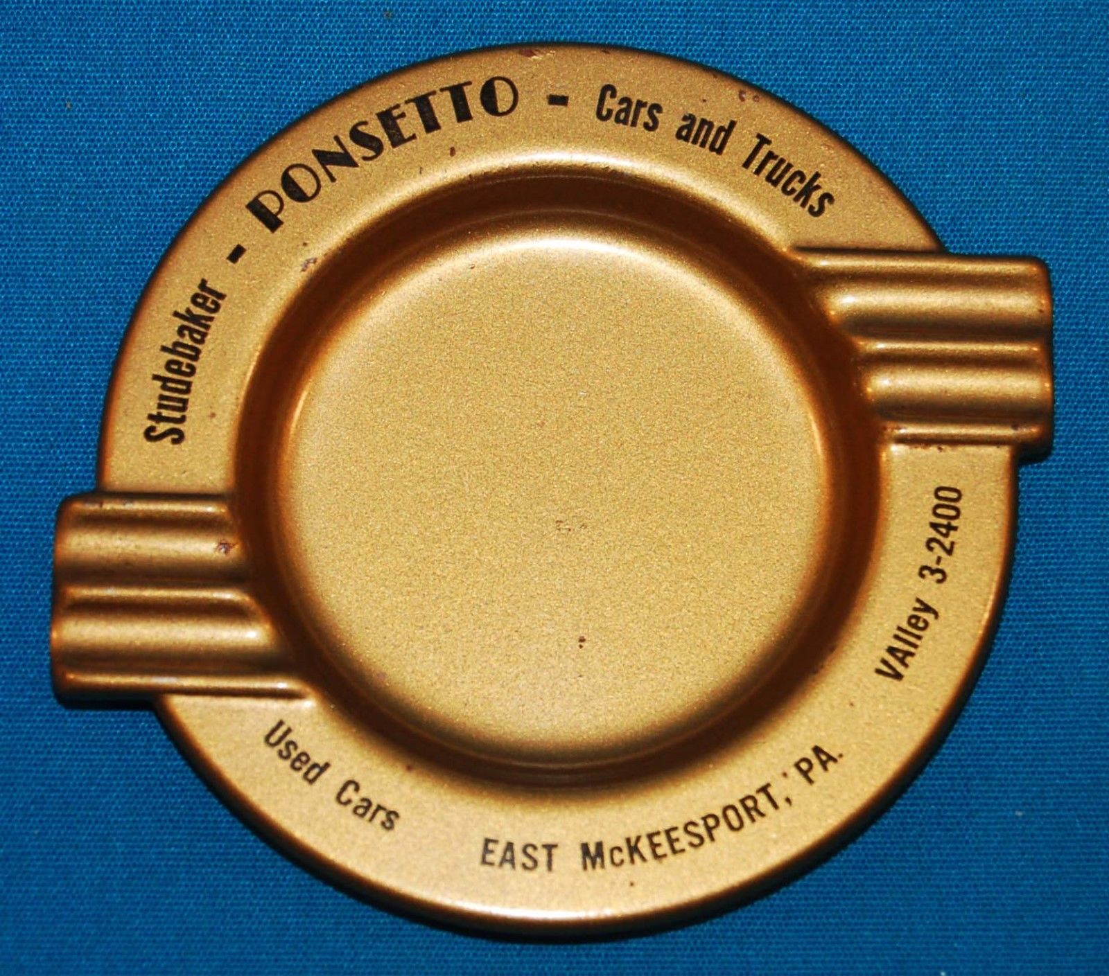 1950s PONSETTO MOTORS STUDEBAKER AUTOMOBILE EAST McKEESPORT PA DEALER