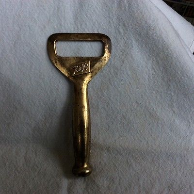 Schlitz Brass Bottle Opener