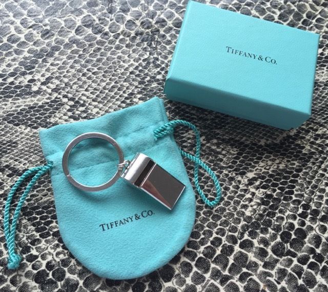 tiffany whistle key ring