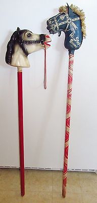 vintage stick horse