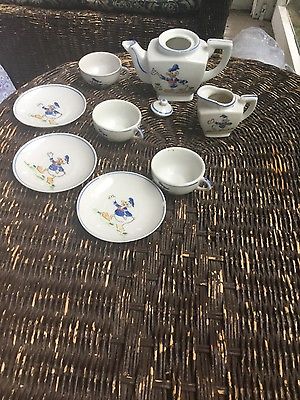 donald duck tea set