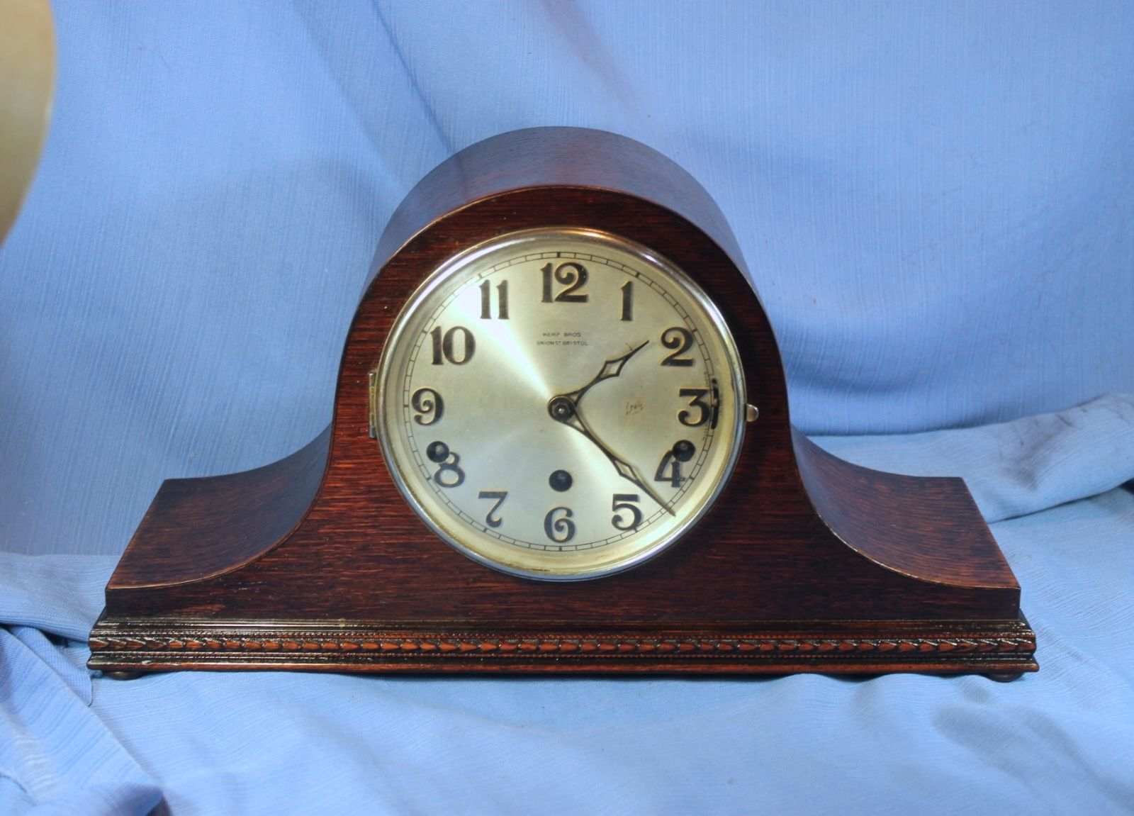 German Antique Kienzle Mantle Clock Westminsterwhittington Chimes 100