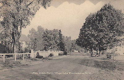 Main Street, Melvin Village, Lake Winnipesaukee New Hampshire OLD