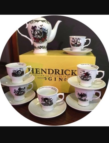 hendricks gin teapot set