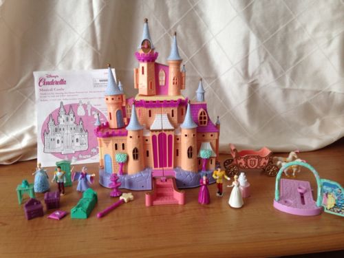 polly pocket disney princess castle