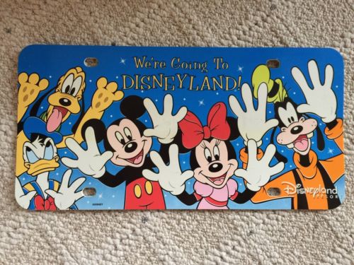 vintage-disney-license-plate-we-re-going-to-disneyland-pvc-plastic