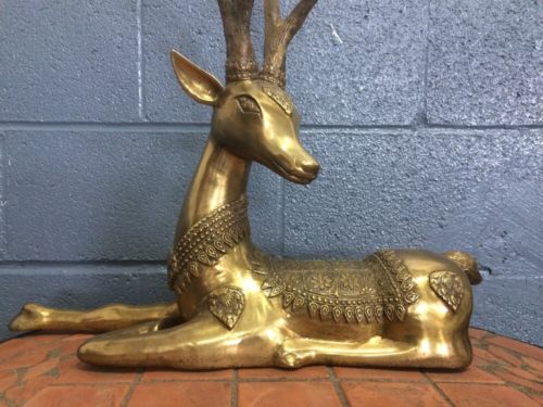 Ornate Hand Crafted Deer By Decorative Crafts Inc Antique Price