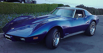 Chevrolet Corvette T Tops Numbers Matching 1976 Corvette