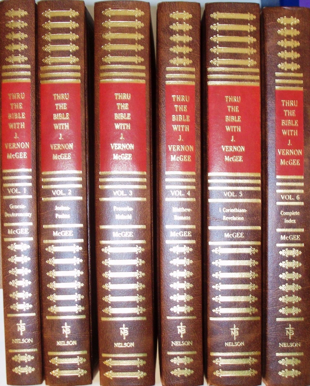 J Vernon McGee Thru the Bible Commentary 6 VOLUME HARDBACK SET Antique Price Guide J Vernon McGee Thru the Bible Commentary 6 VOLUME HARDBACK SET Antique Price Guide