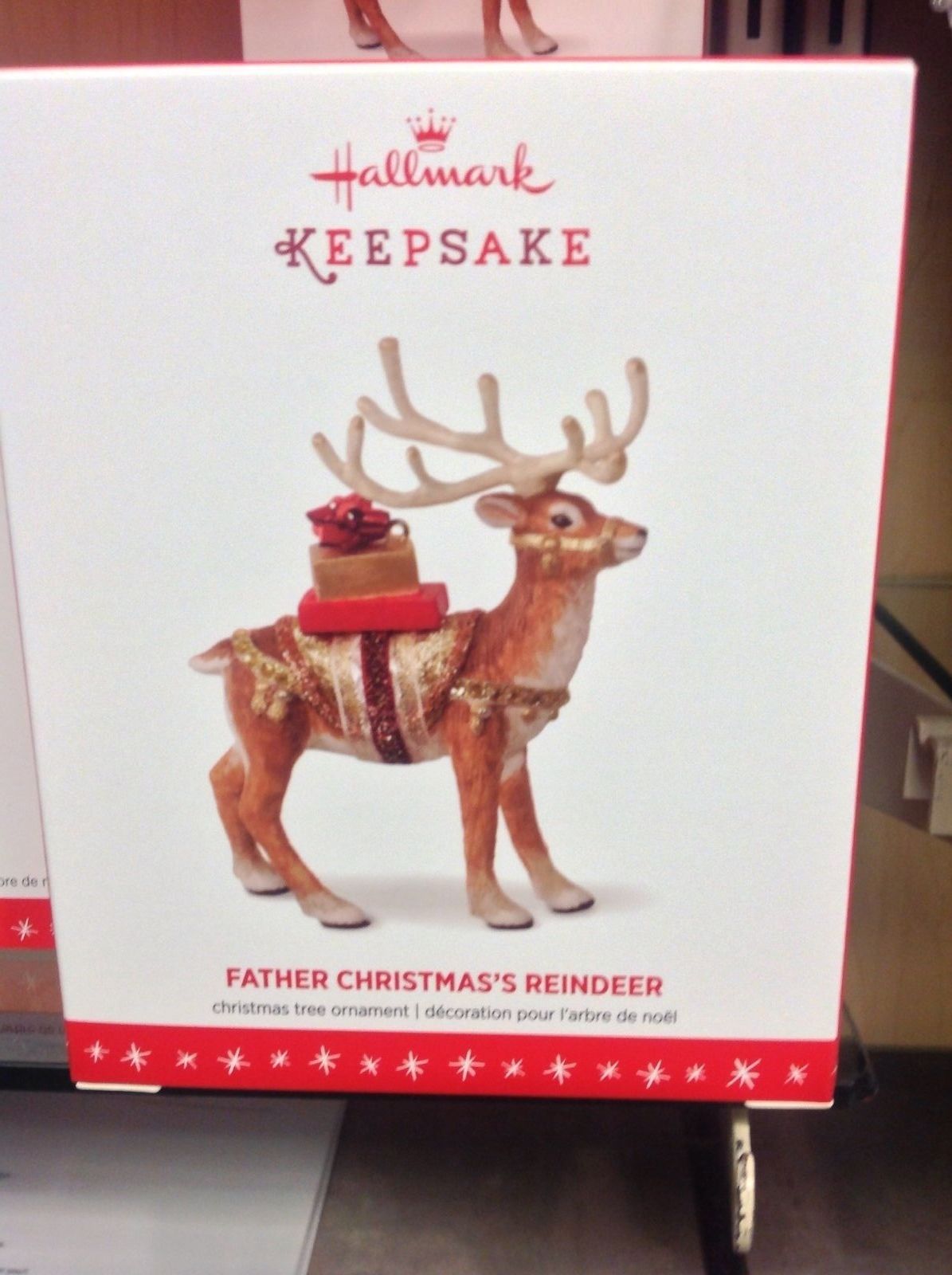 2016 Hallmark Father Christmas Christmas's Reindeer Limited Edition