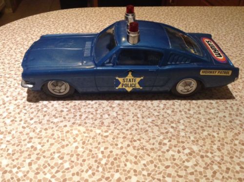 vintage toy police cars