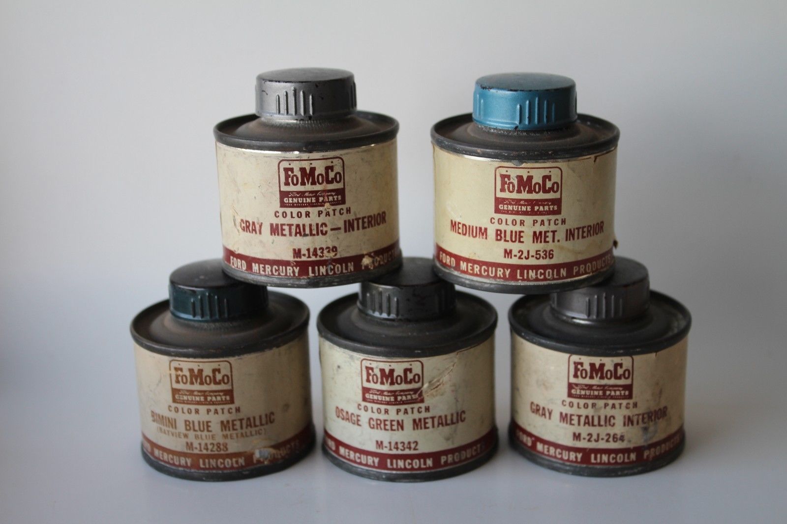 Lot Of Five Fomoco Ford Motor Company Dealer Service Touch