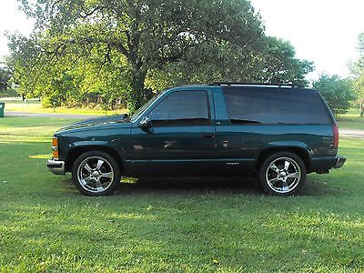 Chevrolet Tahoe 2 Wheel Drive 2 Door 1996 Chevy Tahoe 2