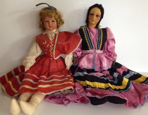 vintage ethnic dolls