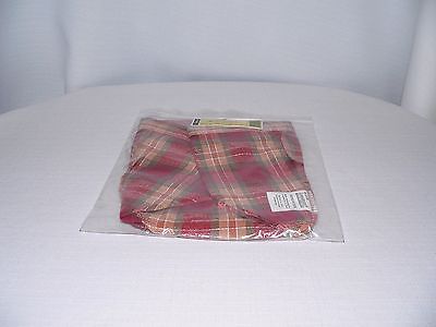 Longaberger Large Harvest Blessings Liner In Orchard Park Plaid