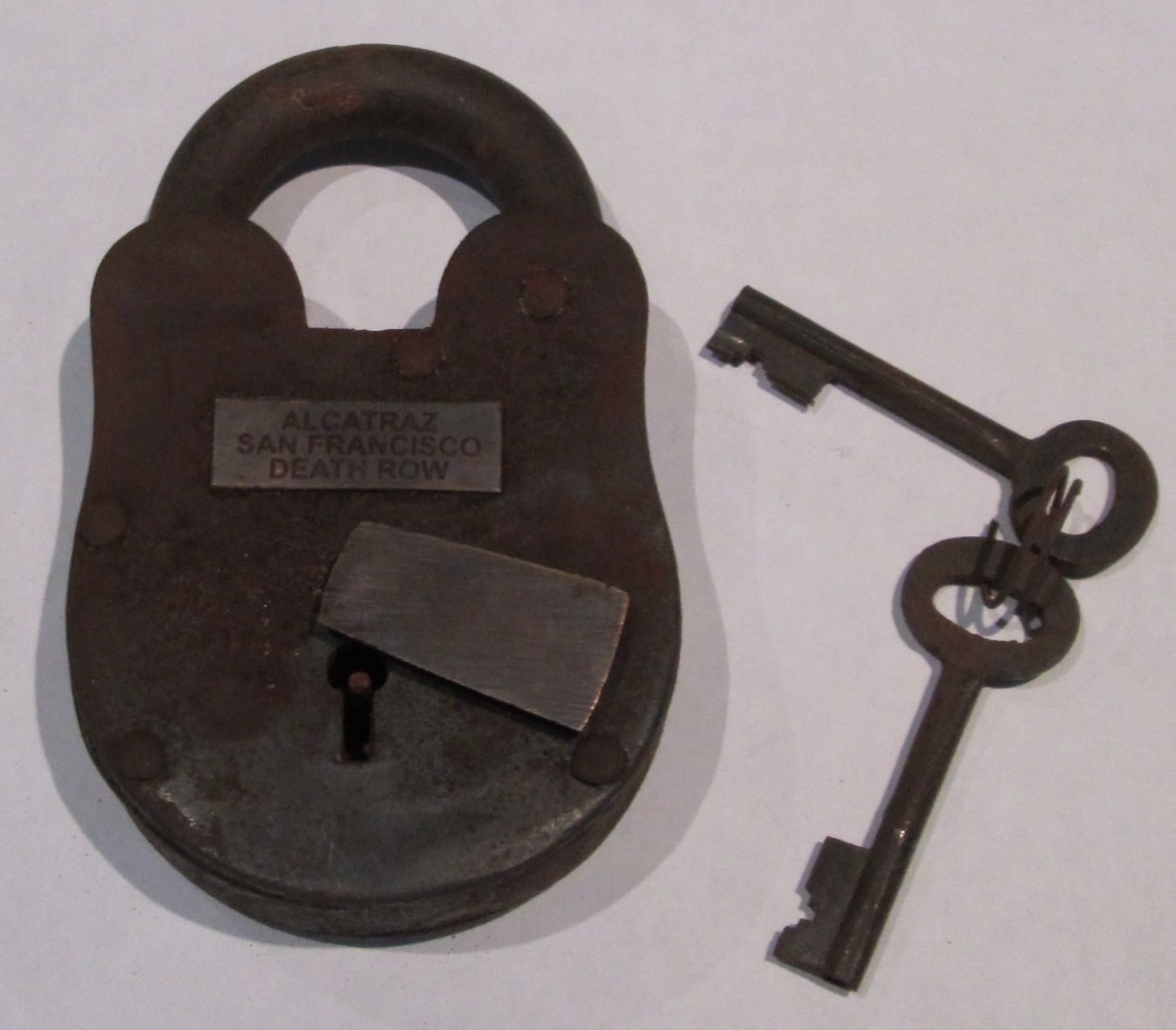 Alcatraz San Francisco Death Row California Lock Padlock Vintage