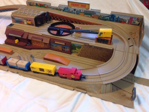 mattel train set 1983