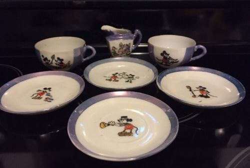 mickey mouse porcelain
