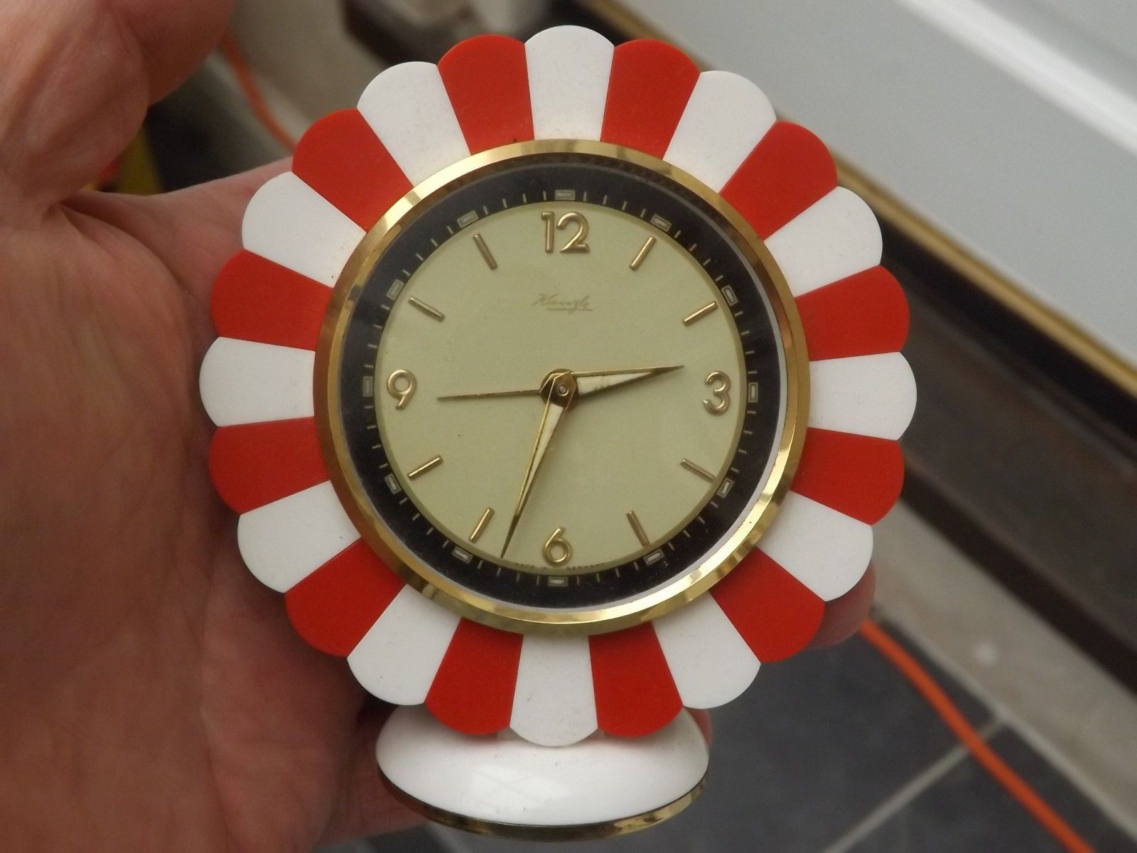 GOOD INTERESTING ANTIQUE KIENZLE ALARM CLOCK Antique Price Guide